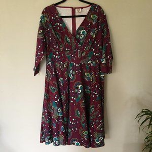 Boldy Rockabilly dress - Size 2X